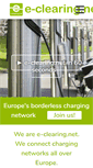 Mobile Screenshot of e-clearing.net